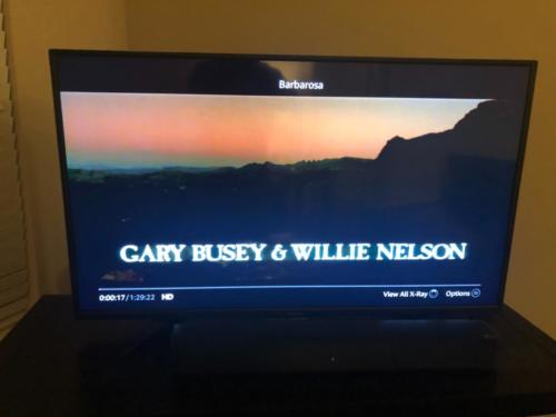Robert Chambers helped with the filming of Barbarossa with Willie Nelson and Gary Busey.